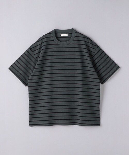 UNITED ARROWS（ユナイテッドアローズ）の「タックジャージ Tシャツ（Tシャツ/カットソー・メンズ・モカ/ダークグレー/ホワイト・XL/L/S/M）」の22枚目の写真
