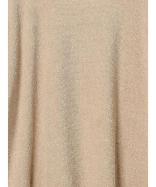 Et grenier by Samansa Mos2（エグルニエバイサマンサモスモス）の「【抗菌防臭】ロゴチェーンステッチパイル地ルームトップス（ルームウェア/パジャマ・レディース・ネイビー/イエロー/ベージュ・F）」の10枚目の写真