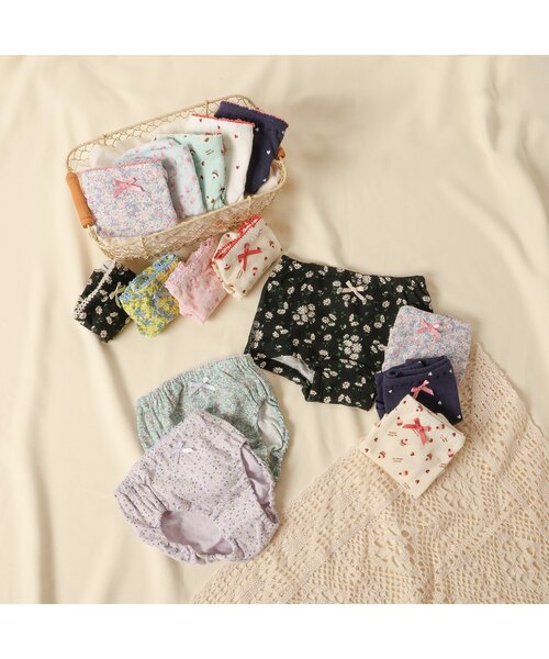 GIRLS花柄ショーツ（ショーツ）｜apres les cours（アプレレクール）の