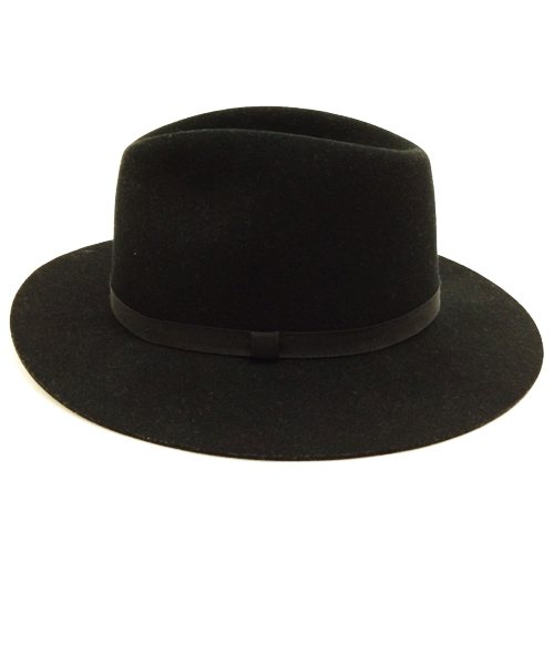schott（ショット）の「Schott/ショット/HOMESTEAD HAT/ホームステッド フェルトハット（ハット・メンズ・ブラック/グレー・MEDIUM/X-LARGE/LARGE）」の3枚目の写真