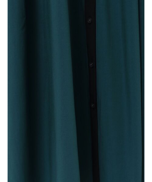 Editt by YECCA VECCA（エディットバイイェッカヴェッカ）の「ドロストデザインシャツワンピース（シャツワンピース・レディース・ブラック/カーキ/グリーン・FREE）」の11枚目の写真