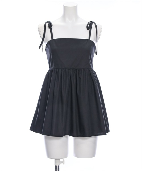 clear（クリア）の「リボンキャミソールビスチェ［着回し抜群 大人 カジュアル］≪再入荷≫（Tシャツ/カットソー・レディース・ラベンダー/オフホワイト/ブラック・F）」の19枚目の写真