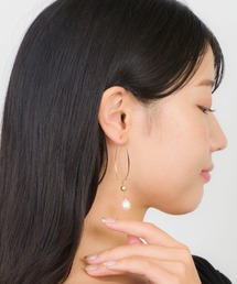 VEENA 1921（ヴィーナ）の「【VEENA 1921】揺れるピアス　パールピアス（ピアス（両耳用））」