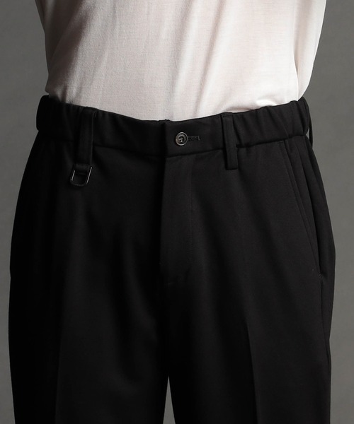 セール】レーヨンツイルジャージ イージースラックス（スラックス