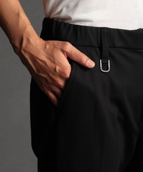 NICOLE CLUB FOR MEN（ニコルクラブフォーメン）の「レーヨンツイルジャージ イージースラックス（スラックス・メンズ・ネイビー/ブラック・LARGE/MEDIUM/SMALL/X-LARGE）」の7枚目の写真