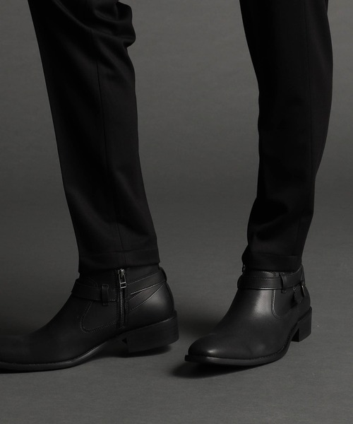 NICOLE CLUB FOR MEN（ニコルクラブフォーメン）の「レーヨンツイルジャージ イージースラックス（スラックス・メンズ・ネイビー/ブラック・LARGE/MEDIUM/SMALL/X-LARGE）」の5枚目の写真