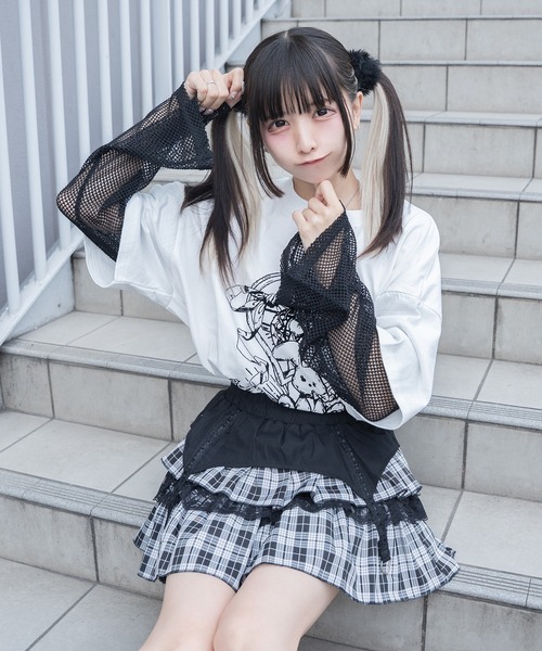 Pal elfy(パルエルフィー)の「ガーターティアードスカート(スカート・レディース・レッド/ブラック系その他/ブラック・フリー)」の18枚目の写真