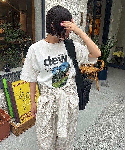nemne store(ネンネストア)の「風景Tシャツ(Tシャツ/カットソー・レディース・オートミール/オフホワイト・フリー)」の3枚目の写真