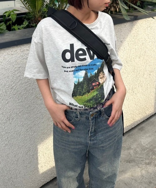 nemne store(ネンネストア)の「風景Tシャツ(Tシャツ/カットソー・レディース・オートミール/オフホワイト・フリー)」の8枚目の写真