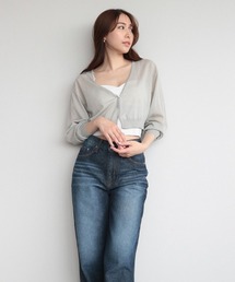 AMBIENT | ビジューフックシアーカーディガン(カーディガン/ボレロ)