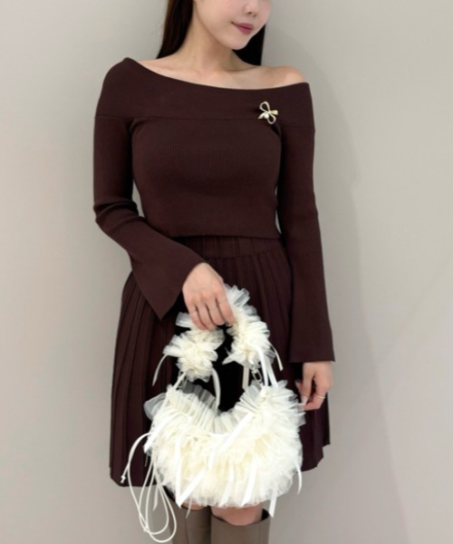Karen millen ワンピース　snidelニットプルオーバー SNIDEL（スナイデル）の「ニットプルオーバー×マーメイド