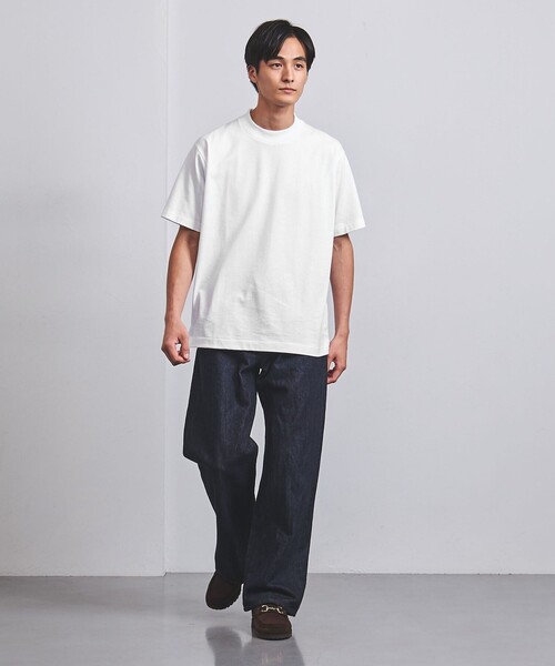 SARROWS/サローズ オーガニックコットン モックネック Tシャツ（T