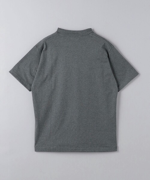 UNITED ARROWS（ユナイテッドアローズ）の「SARROWS/サローズ オーガニックコットン モックネック Tシャツ（Tシャツ/カットソー・メンズ・ホワイト/ダークグレー・S/M/L/XL）」の11枚目の写真