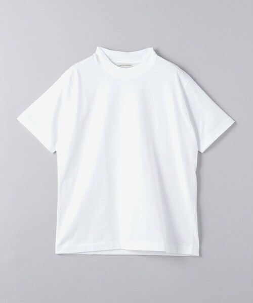 UNITED ARROWS（ユナイテッドアローズ）の「SARROWS/サローズ オーガニックコットン モックネック Tシャツ（Tシャツ/カットソー・メンズ・ホワイト/ダークグレー・S/M/L/XL）」の15枚目の写真