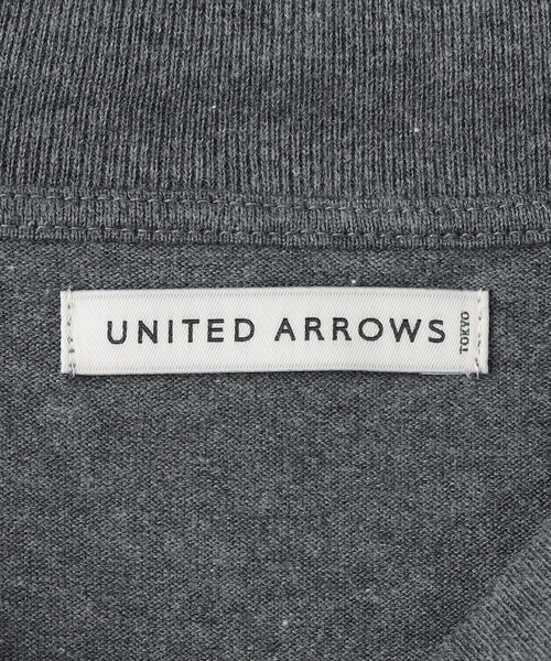 UNITED ARROWS（ユナイテッドアローズ）の「SARROWS/サローズ オーガニックコットン モックネック Tシャツ（Tシャツ/カットソー・メンズ・ホワイト/ダークグレー・S/M/L/XL）」の19枚目の写真