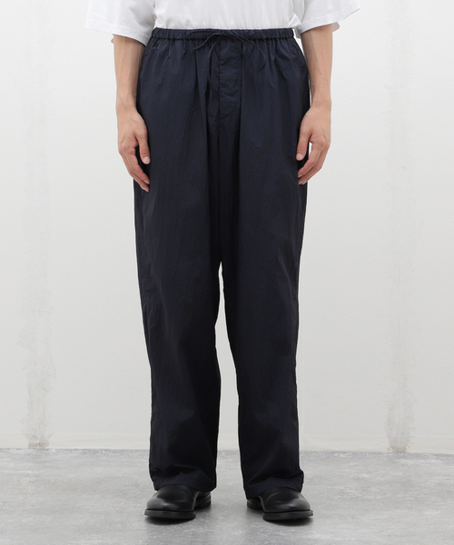 ATON（エイトン）の「ATON (エイトン) HANDE DYED NYLON OVER PANTS PRAGCW0204（スラックス・メンズ・ブラック/ネイビー・4/6）」の6枚目の写真