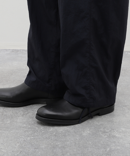 ATON（エイトン）の「ATON (エイトン) HANDE DYED NYLON OVER PANTS PRAGCW0204（スラックス・メンズ・ブラック/ネイビー・4/6）」の16枚目の写真