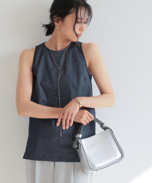 【セール】BARNYARDSTORM / ノースリライトデニムタンク（シャツ/ブラウス）｜BARNYARDSTORM（バンヤードストーム）