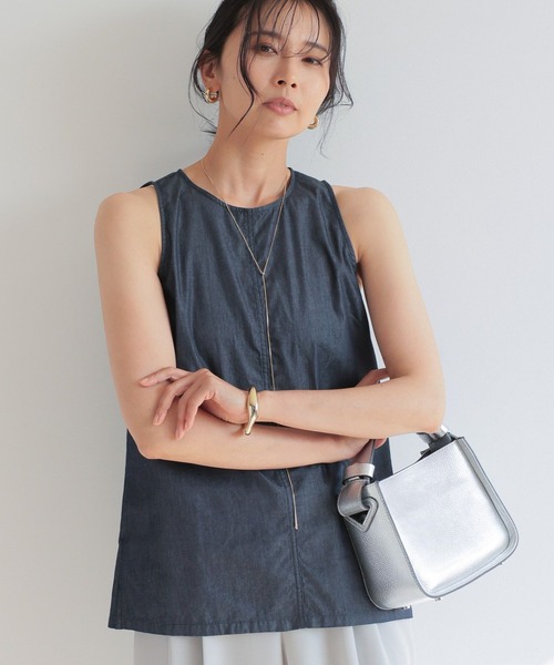 【セール】BARNYARDSTORM / ノースリライトデニムタンク（シャツ/ブラウス）｜BARNYARDSTORM（バンヤードストーム）