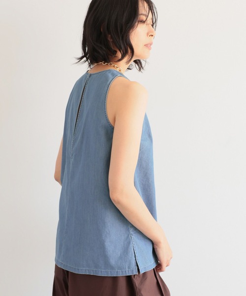 【セール】BARNYARDSTORM / ノースリライトデニムタンク（シャツ/ブラウス）｜BARNYARDSTORM（バンヤードストーム）