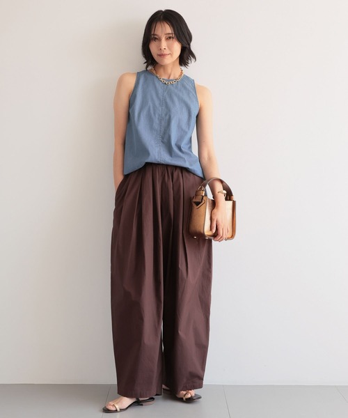 【セール】BARNYARDSTORM / ノースリライトデニムタンク（シャツ/ブラウス）｜BARNYARDSTORM（バンヤードストーム）