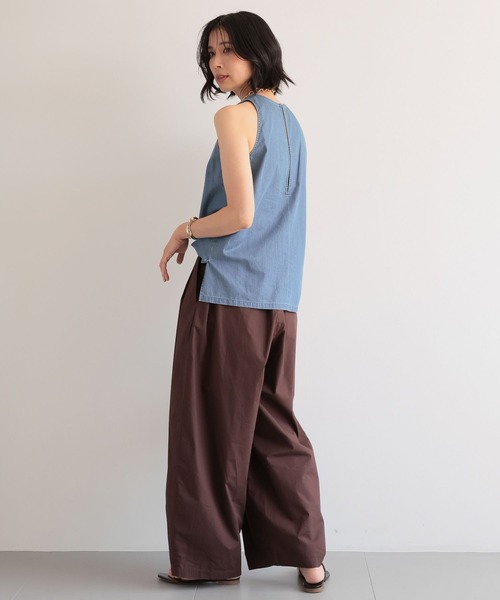 【セール】BARNYARDSTORM / ノースリライトデニムタンク（シャツ/ブラウス）｜BARNYARDSTORM（バンヤードストーム）