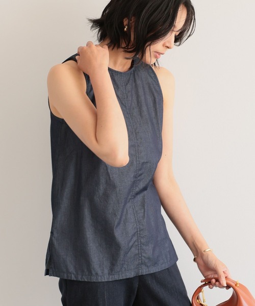 【セール】BARNYARDSTORM / ノースリライトデニムタンク（シャツ/ブラウス）｜BARNYARDSTORM（バンヤードストーム）