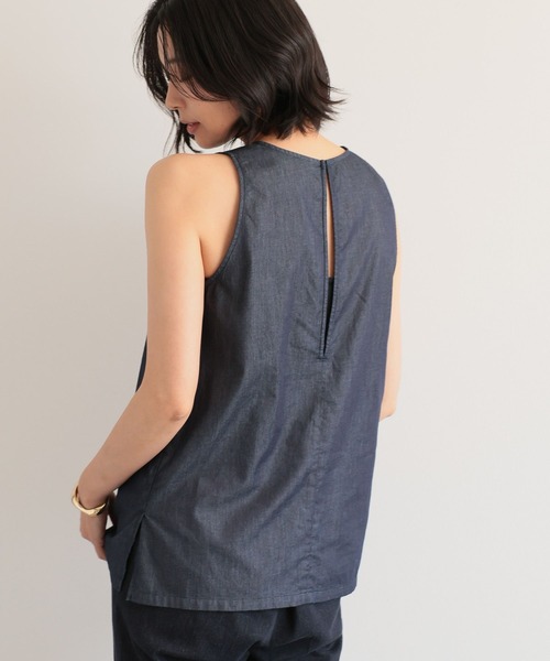 【セール】BARNYARDSTORM / ノースリライトデニムタンク（シャツ/ブラウス）｜BARNYARDSTORM（バンヤードストーム）