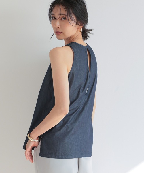 【セール】BARNYARDSTORM / ノースリライトデニムタンク（シャツ/ブラウス）｜BARNYARDSTORM（バンヤードストーム）