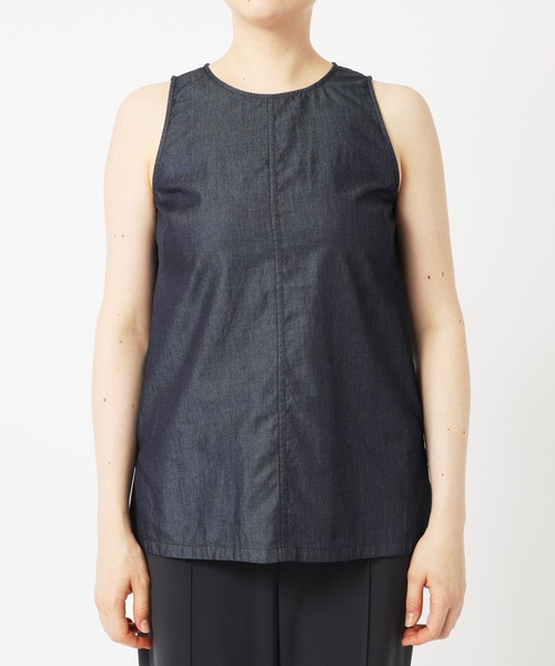 【セール】BARNYARDSTORM / ノースリライトデニムタンク（シャツ/ブラウス）｜BARNYARDSTORM（バンヤードストーム）