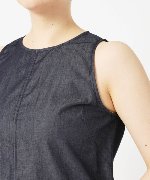 【セール】BARNYARDSTORM / ノースリライトデニムタンク（シャツ/ブラウス）｜BARNYARDSTORM（バンヤードストーム）