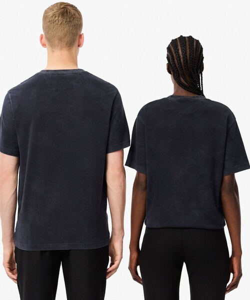 LACOSTE(ラコステ)の「ヘビーウェイト エッセンシャル ウォッシュド加工 半袖Tシャツ(Tシャツ/カットソー・メンズ・ベージュ/ブラック/ライトブルー・M/L/XL/S/XS)」の5枚目の写真