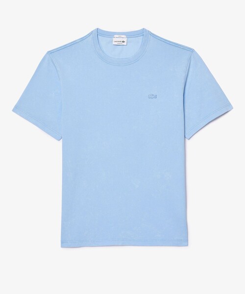 LACOSTE(ラコステ)の「ヘビーウェイト エッセンシャル ウォッシュド加工 半袖Tシャツ(Tシャツ/カットソー・メンズ・ベージュ/ブラック/ライトブルー・M/L/XL/S/XS)」の17枚目の写真