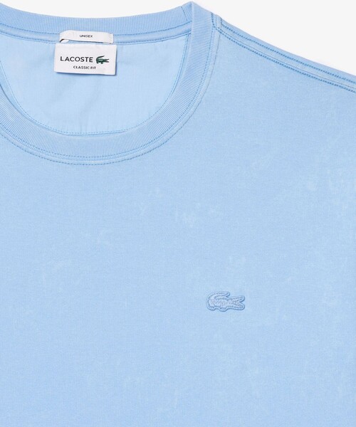 LACOSTE(ラコステ)の「ヘビーウェイト エッセンシャル ウォッシュド加工 半袖Tシャツ(Tシャツ/カットソー・メンズ・ベージュ/ブラック/ライトブルー・M/L/XL/S/XS)」の18枚目の写真
