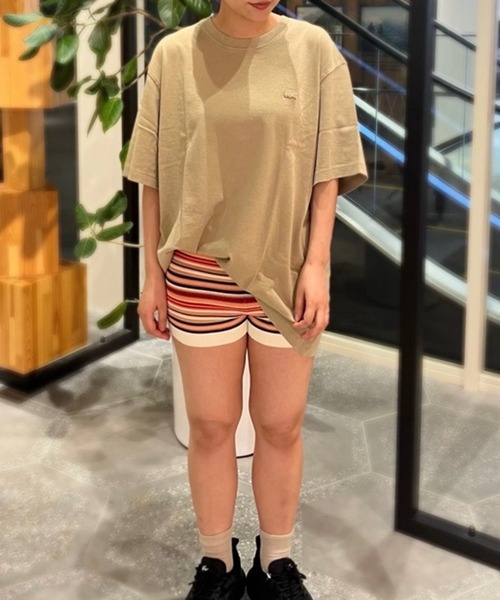 LACOSTE(ラコステ)の「ヘビーウェイト エッセンシャル ウォッシュド加工 半袖Tシャツ(Tシャツ/カットソー・メンズ・ベージュ/ブラック/ライトブルー・M/L/XL/S/XS)」の20枚目の写真