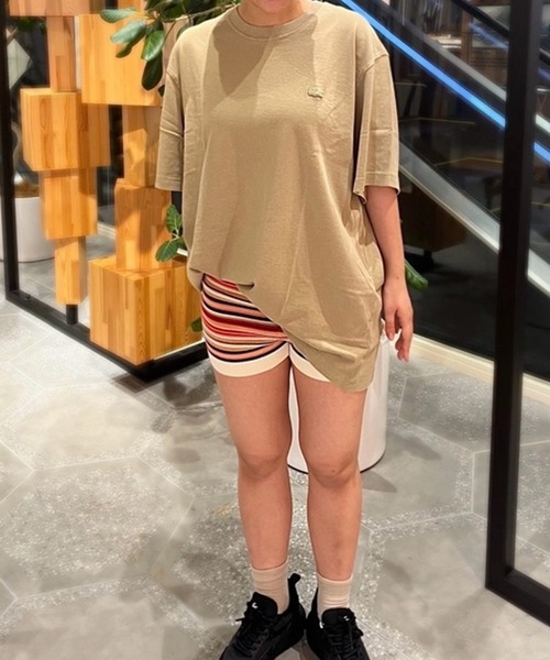 LACOSTE(ラコステ)の「ヘビーウェイト エッセンシャル ウォッシュド加工 半袖Tシャツ(Tシャツ/カットソー・メンズ・ベージュ/ブラック/ライトブルー・M/L/XL/S/XS)」の22枚目の写真