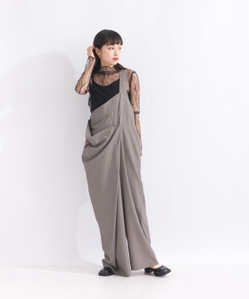 terrace(テラス)の「刺繍チュールトップ(Tシャツ/カットソー・レディース・アイボリー/ブラック系その他2/オフホワイト/ブラック系その他・MEDIUM)」の15枚目の写真