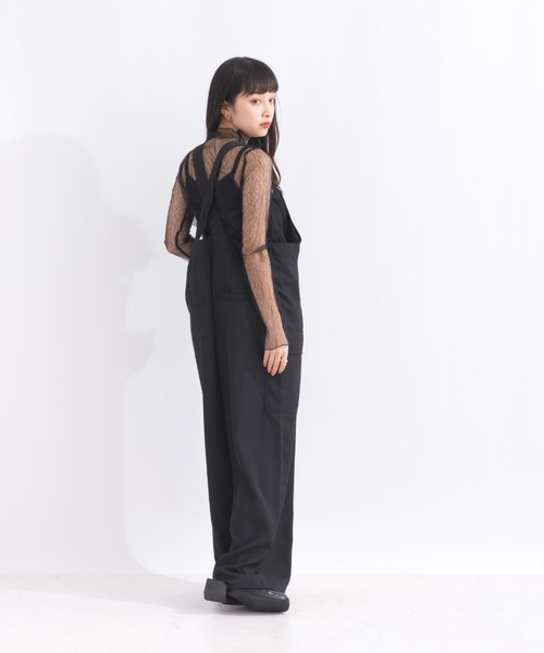 terrace(テラス)の「刺繍チュールトップ(Tシャツ/カットソー・レディース・アイボリー/ブラック系その他2/オフホワイト/ブラック系その他・MEDIUM)」の21枚目の写真