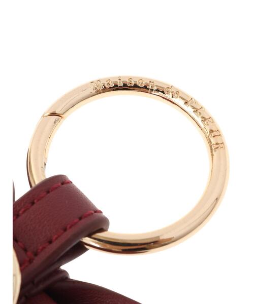 Maison de FLEUR(メゾンドフルール)の「リボンキーリング(キーホルダー・レディース・ピンク系その他2/ピンク系その他3/ボルドー/アイボリー/ブルー系その他7・FREE)」の6枚目の写真