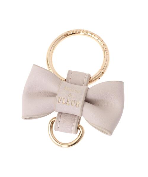 Maison de FLEUR(メゾンドフルール)の「リボンキーリング(キーホルダー・レディース・ピンク系その他2/ピンク系その他3/ボルドー/アイボリー/ブルー系その他7・FREE)」の9枚目の写真