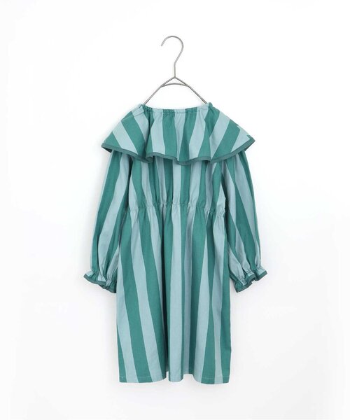 p.premier（ピードットプルミエ）の「イロチ買いしたい衿フリルのワンピース（ワンピース・キッズ・チャコール/イエロー/ブラウン/グリーン/ピンク/レッド・80/90/100/110/120/130/140）」の14枚目の写真