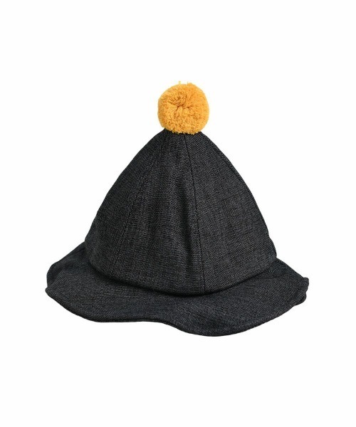 moimoln(モイモルン)の「オーズポンポン帽子(ハット・キッズ・ダークグレー・48cm/52cm/50cm/46cm)」の2枚目の写真