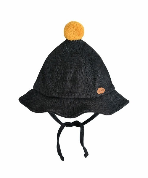 moimoln(モイモルン)の「オーズポンポン帽子(ハット・キッズ・ダークグレー・48cm/52cm/50cm/46cm)」の6枚目の写真