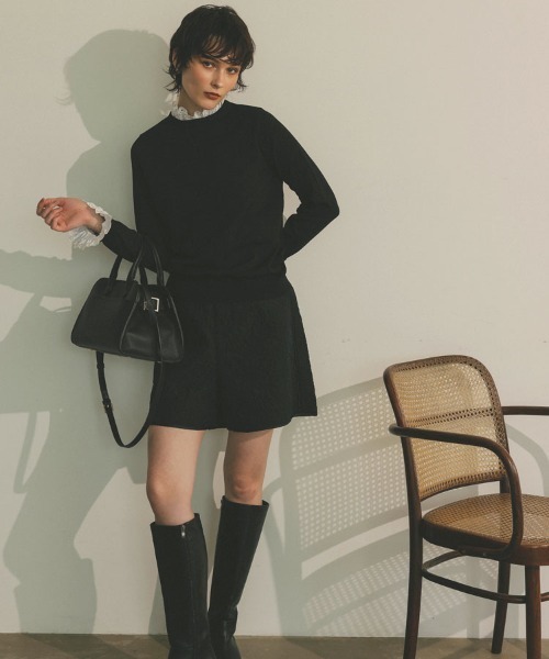 DONOBAN（ドノバン）の「ショルダー付きサイドベルトトートバッグ（トートバッグ・レディース・ブラック/ベージュ系その他・ONESIZE）」の3枚目の写真