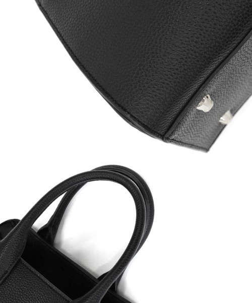DONOBAN（ドノバン）の「ショルダー付きサイドベルトトートバッグ（トートバッグ・レディース・ブラック/ベージュ系その他・ONESIZE）」の8枚目の写真