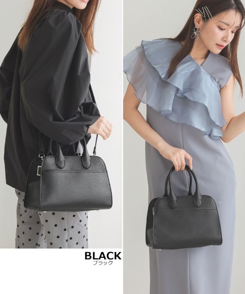 DONOBAN（ドノバン）の「ショルダー付きサイドベルトトートバッグ（トートバッグ・レディース・ブラック/ベージュ系その他・ONESIZE）」の15枚目の写真