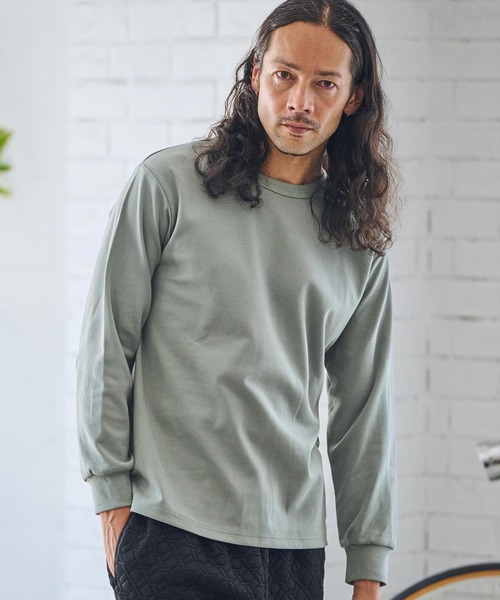 mlt4880- スムースシルケット加工ロンT（Tシャツ/カットソー）｜CAMBIO