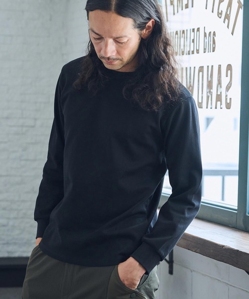 mlt4880- スムースシルケット加工ロンT（Tシャツ/カットソー）｜CAMBIO