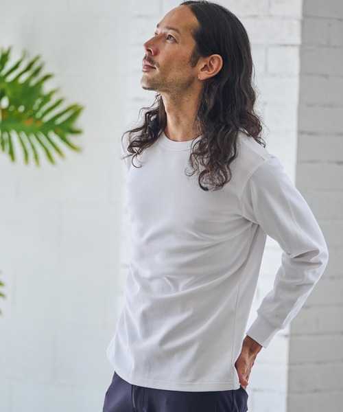 mlt4880- スムースシルケット加工ロンT（Tシャツ/カットソー）｜CAMBIO