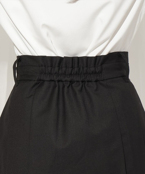 WILLSELECTION（ウィルセレクション）の「ダブルウエストプリーツスカショーパン（スカート・レディース・グレー/ブラック/ダークブラウン・FREE）」の14枚目の写真